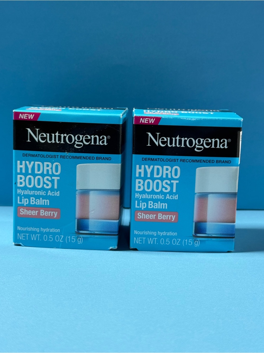 Neutrogena Hydro Boost Lip Balm - Blue and White Packaging